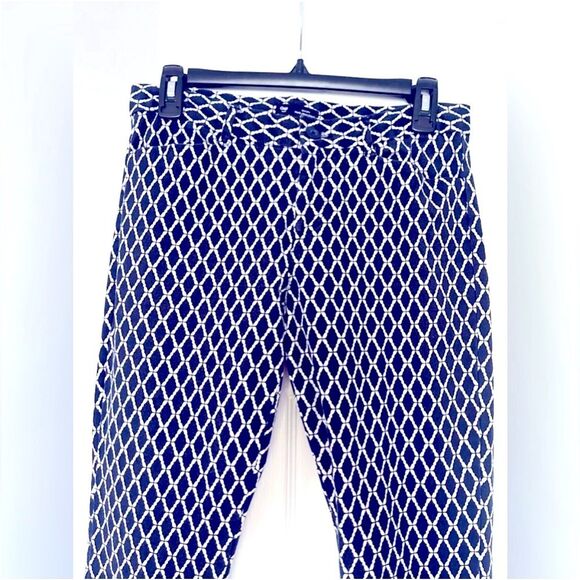 Gap Slim City navy & white detailed pants! - Picture 7 of 14